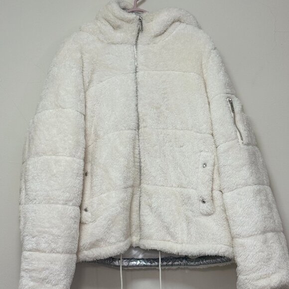 Sam Edelman Ivory Teddy Puffer - Size XXL - Picture 1 of 6